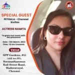 Namitha Instagram - Hey Pet lovers, Feline Club of India is organising Pet Gala this Sunday in Chennai! Come & witness this wonderful world of pets! See you all in the largest pet event of India! More surprises are awaiting come and witness it 🎉🐕 #pet #animals #love #petgalla #chennai #felinclubindia #bowwow #namitha #movies Chennai, India