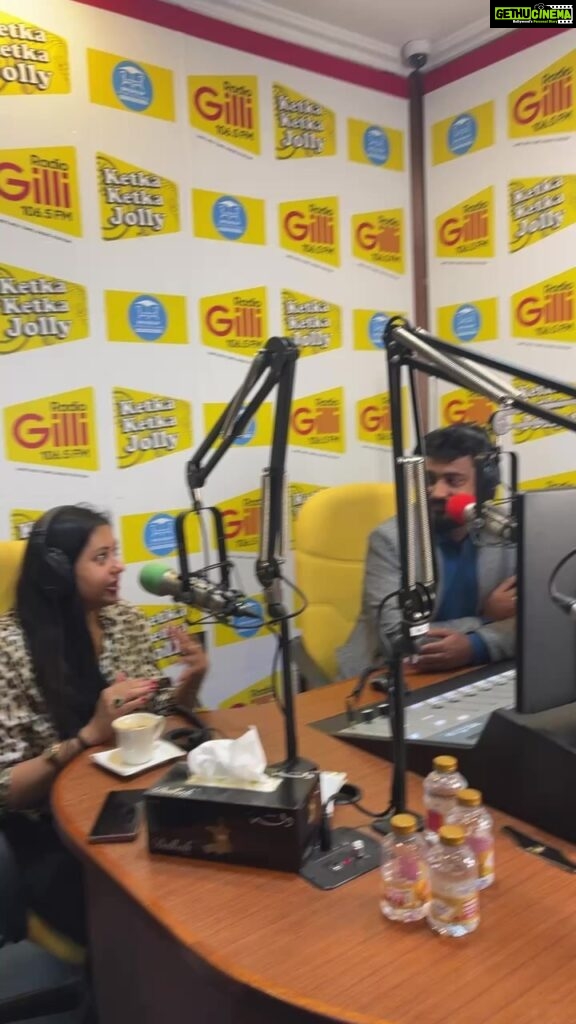 Namitha Instagram - Radio Gilli 106.5FM Dubai : Finally the wait is over ! Bigg promotions happening in Dubai for 'Bow wow ' - A lady with a dog . it’s a very special Project and very close to our hearts ❤️ #wolfguard #gratitude #tamilmovie #bowwow #survival #thriller #moviepromotion UAQ, United Arab Emirates