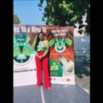 Namitha Instagram - Finally the wait is over ! Bigg promotions are lined up for our new film 'Bow wow ' - A lady with a dog . it’s a very special Project and very close to our hearts ❤️ Thank you @thrivedigital @saverahotelchn miss Nina Reddy & Mr.Arvind for organising 'Brailles on wheels 'in association with The National association for the Blind and having 'Bow wow 'movie also as part of it. #wolfguard #gratitude #braillesonwheels #bowwow