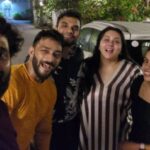 Namitha Instagram - Happy new year Machans! From Us to You all ! Have a Healthy, Wealthy and Prosperous Year ahead ! #wolfguard #happynewyear #2023 #friendslikefamily @promakeup_bridal_studio 💕