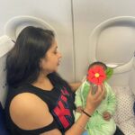 Namitha Instagram - Traveling with my Twin Miracles for the First time! 🧿🧿🧿🧿🧿 @m_v_chowdhary 💖 #wolfguard #twinmom #twinlife #twintravel