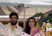 Namitha Instagram - 🧿🧿🧿🧿🧿💞❤💞🧿🧿🧿🧿🧿 Hare Krishna! 🙏 On this Auspicious Occasion we're more than Delighted to share our Happy news with all of you. We have been Blessed with Twin Boys. We hope your Blessings n Love will always be with them. We are really thankful to Rela Hospital - Multispeciality Hospital ,Chrompet for their Excellent Health care n Services. I'm really indebted to Dr. Bhuvaneshwari n her team for guiding me thru out my Pregnancy journey n also for bringing my children in this world. Dr. Eshwar n Dr Vellu Murgan are helping me in my new motherhood as well. 🤰 My special mention to Dr. Naresh for being a Great friend n A Guide. Thank you and Happy Janmastami! @m_v_chowdhary ❤ #wolfguard #newbeginnings #motherhood #motheroftwins #blessedandbeyond #happyjanmashtami ISKCON Temple Chennai