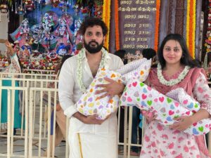 Namitha Instagram - Happy 5th-anniversary dear wife. You have been a loving wife, caring partner, darling mother and top of all that, you are an amazing person, whom I love the most. Happy 5th anniversary. Love you, my Jaan ❤️. #5thanniversary #lovestory  #gratitude #blessed #parents #wolfgaurd 😍🤗❤️😊🎉