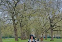 Namitha Pramod Instagram - From London with love ♥️ Dress : @lisdesigns.in London, Unιted Kingdom