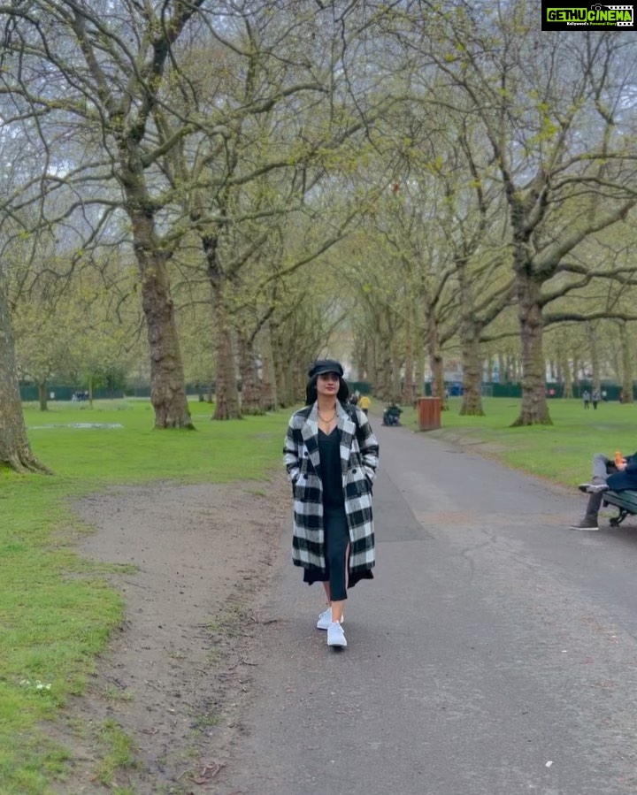 Namitha Pramod Instagram - From London with love ♥️ Dress : @lisdesigns.in London, Unιted Kingdom