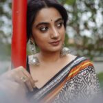 Namitha Pramod Instagram - Kanmani anbodu kaadhalan Naan ezhuthum kadithamae ♥️ 📷: @merin__georg