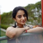 Namitha Pramod Instagram - Kanmani anbodu kaadhalan Naan ezhuthum kadithamae ♥️ 📷: @merin__georg