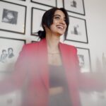 Namitha Pramod Instagram - Does my sparkle burn your eyes😬 Swipe right 😝 📷: @merin__georg Styled by : @rashmimuraleedharan Wearing: @queue_design_studio💫 Neck piece : @amorettestore.in 🌙 #instagram #picoftheday #fashionista #portraitphotography #happiness #she Home
