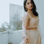 Namitha Pramod Instagram – Go with the flow 🌸
📷: @picstory_josecharles 
Wearing: @labelmdesigners 
Jewellery: @kavithagoldanddiamonds 
Styled by : @styledbysmiji