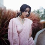 Namitha Pramod Instagram - My only Sunshine ♥️ 📷: @merin__georg Wearing: @zuleiha_by_shehazeen Styling: @rashmimuraleedharan MUA : @abilashchickumakeupartist Jewellery: @pureallure.in
