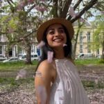 Namitha Pramod Instagram – Cherry Blossom in Edinburgh 🌸
Wearing : @lisdesigns.in 
Fashion Coordination : @rashmimuraleedharan 
📷: @akhila.abraham 

#reels #reelsinstagram #reelitfeelit #edinburgh #cherryblossom #reelsvideo #trending City of Edinburgh