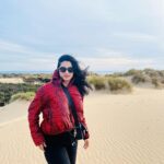 Namitha Pramod Instagram – What more should I ask for as a beach person ♥️

📷: @jade_max_ Formby Beach