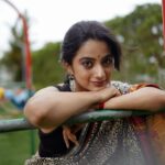 Namitha Pramod Instagram - Kanmani anbodu kaadhalan Naan ezhuthum kadithamae ♥️ 📷: @merin__georg
