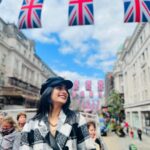 Namitha Pramod Instagram - From London with love ♥️ Dress : @lisdesigns.in London, Unιted Kingdom