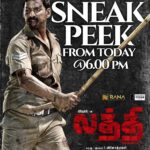 Nandha Durairaj Instagram – An Interesting Sneak Peek From Today !! 

#LaththiSneakPeek 
#Laththi #Laatti
#LaththiRunningSuccesfully

@actorvishalofficial @rana_productions_ @nandaa_actor @actorramana_official