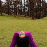 Nandini Rai Instagram - The best view comes after the hardest climb. #mountains #trekking #nature #photooftheday #green