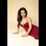 Nandini Rai Instagram - Weekends are for adventures. Photographer:- @shareefnandyala #weekend #pictureoftheday #red #outfit
