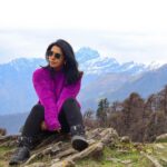 Nandini Rai Instagram - The best view comes after the hardest climb. #mountains #trekking #nature #photooftheday #green