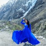 Nandini Rai Instagram – Look deep into the nature …..! Badrinath Dham