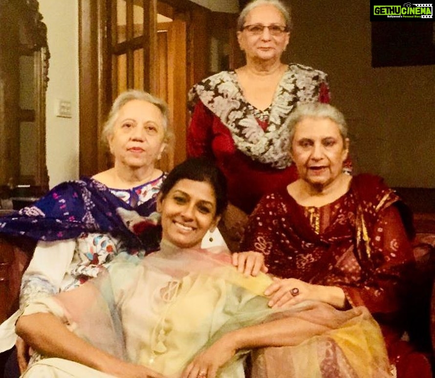 Nandita Das Instagram - Today I am remembering Manto and Safia, who share their birthdays with each other. I am grateful to the family - their three daughters and to Zakia khala, Safia’s sister. Many of their stories found their way into the script. The family is very dear to me. The journey of making Manto impacted me so deeply that I wrote an entire book. My one and only yet. It chronicles the journey of making the film. But it is more than that. Wish I could narrate it in an audiobook. I would love to live that time again! PS. Sorry Manto Sahab and Safia bibi for referring to you both by your first name, but then, I knew you as my characters first! Hope you liked seeing yourself in Nawaz and Rasika! I sure did. Janamdin Mubarak! #manto @nawazuddin._siddiqui @rasikadugal @mantofilm @alephbookco