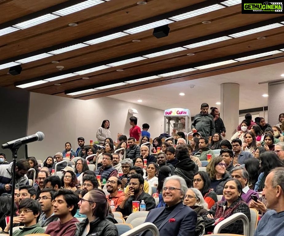 Nandita Das Instagram - Had a fabulous screening @MIT - not an easy feat to fill a 550 seater hall on a weekday night! So happy to see it packed! Thank you all who came from @MIT, @Harvard and @Tufts campuses and also to the relatives and friends who came. Post screening Prof. Abhijit Banerjee triggered a deep conversation about class and socio-economic implications of the gig economy and anxieties around growing unemployment. Always great to be back on the MIT campus. Thanks Anantha Chandrakasan, dean of Engineering, for inviting me yet again. And this time missed you, Philip S Khoury. #Zwigato