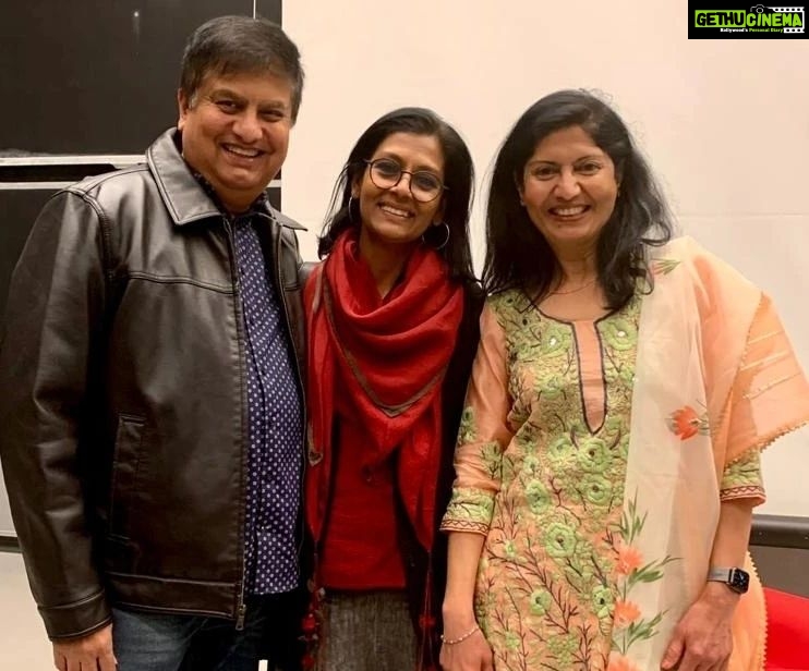 Nandita Das Instagram - Had a fabulous screening @MIT - not an easy feat to fill a 550 seater hall on a weekday night! So happy to see it packed! Thank you all who came from @MIT, @Harvard and @Tufts campuses and also to the relatives and friends who came. Post screening Prof. Abhijit Banerjee triggered a deep conversation about class and socio-economic implications of the gig economy and anxieties around growing unemployment. Always great to be back on the MIT campus. Thanks Anantha Chandrakasan, dean of Engineering, for inviting me yet again. And this time missed you, Philip S Khoury. #Zwigato