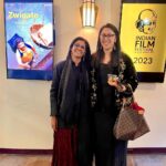 Nandita Das Instagram - What a memorable screening of Zwigato in Beverly Hills, LA! So many I knew over the years and so many new faces. Packed hall with amazing energy. My best post screening q and a with @smritimundhra , a dear friend and amazing documentary filmmaker. She asked questions that nobody had asked before! Made me think deeper. @indianfilmfestival team were amazing hosts. People came out moved and reflective. And their responses haven’t stopped! I couldn’t have asked for a better screening. Thank you all who made it so special. Including my son, who stayed up till late and endured the selfies with me! The audience loved you both and you were sorely missed @kapilsharma and @shahanagoswami . #zwigato @applausesocial @sameern