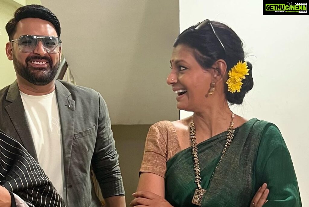 Nandita Das Instagram - Janamdin Bohot Mubarak @kapilsharma We would have lived and died without knowing each other had Zwigato magically not brought us together. I do enjoyed knowing you and working with you. Also found a friend for life. And the bonus is to get to also know your loving family and your loyal friends. Unko bhi janne ka mauqa mila. Bohot shukriya for everything. Wishing you the bestest in life. May you continue to rediscover yourself and find joy and meaning in whatever you do. 🙏🏽🤗❤️ Sharing some moments from the last month that we spent together for #zwigato