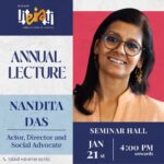 Nandita Das Instagram - Looking forward to being back on the IIT Delhi campus and interacting with bright minds. @literati.iitd
