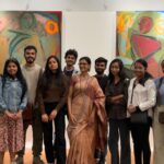 Nandita Das Instagram - Amazing opening in an amazing museum. So many young artists, curious walk ins and art lovers filled the large gallery. India exists much beyond the metros and people here deserve more than what comes to them. So happy his bachchas could come to #patna for their father’s opening. It was lovely to be together. Special thanks to @biharmuseumofficial and #takshilaeducationalsociety for all that they did to make it special. #jatindas
