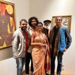 Nandita Das Instagram - Amazing opening in an amazing museum. So many young artists, curious walk ins and art lovers filled the large gallery. India exists much beyond the metros and people here deserve more than what comes to them. So happy his bachchas could come to #patna for their father’s opening. It was lovely to be together. Special thanks to @biharmuseumofficial and #takshilaeducationalsociety for all that they did to make it special. #jatindas