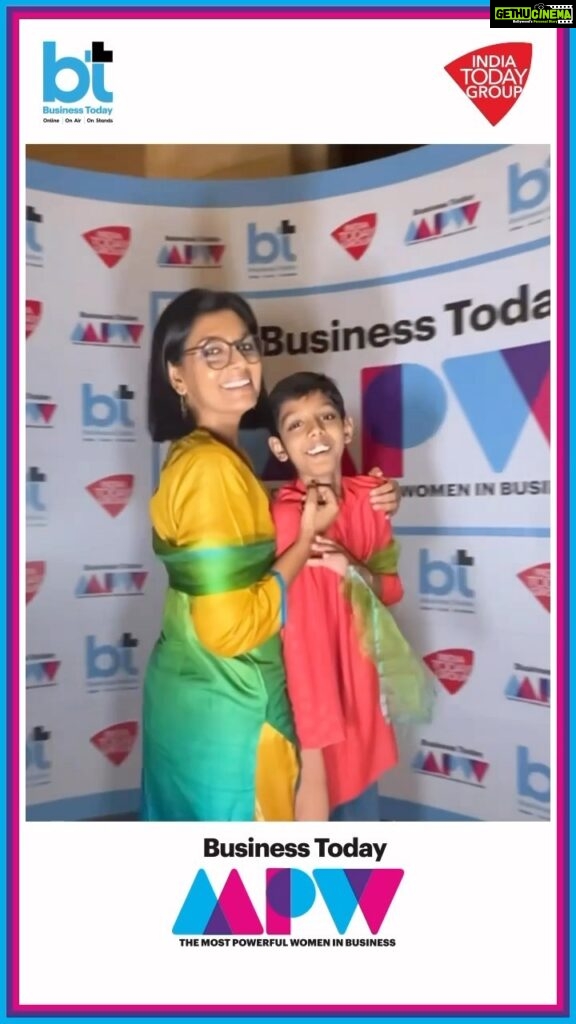 Nandita Das Instagram - #BTMPW | Check out these fun moments captured of director @nanditadasofficial and her son Vihaan at the #BTMostPowerfulWomen in Business event in Mumbai. Track more updates - btmostpowerfulwomen.com