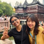 Nandita Das Instagram – Finally out and about… in Yu Garden. Not much grass or plants but incredibly lively place and amazing architecture. The jury and our plus ones were there. More later… off to more fun!!