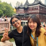 Nandita Das Instagram - Finally out and about… in Yu Garden. Not much grass or plants but incredibly lively place and amazing architecture. The jury and our plus ones were there. More later… off to more fun!!