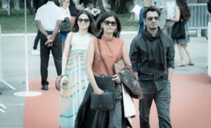 Nandita Das Instagram - It seems like my post about Cannes has sparked an unintended debate! It’s amusing how a spontaneous sharing of thoughts and throwback images was perceived to be ‘a dig'! Pointing fingers is a pointless exercise. Things are often more nuanced than we think they are. At such events, men have far less pressure about how they look. They can repeat their tuxedos, and no one will know or care. Whereas women have a much greater burden of looking beautiful, sexy, regal, stylish, stunning, unique etc. etc. Blaming them is overlooking the role each of us plays in perpetuating this disproportionate pressure. The celebrities, the festival, the media and us viewers and readers…we are all complicit. 
Please read my posts for what they are and not what you think is between the lines! I dislike sitting on judgement just as much as I don’t like to be judged for my choices. Nuances are often lost in short-form communications. For instance, I should not have written that the festival is about films because it is also about conversations and collaborations between filmmakers, storytellers, producers, technicians and film lovers. That was between the lines! 
A lot of the festival happens outside the Palais, in the informal spaces - in cafes and lobbies and on the Croisette and streets of Cannes. 
Over the years I have met some incredible minds and made friends that are going to last a lifetime. There is a reason why such events are called ‘festivals’. And in festivals, people are meant to wear festive clothes! As long as we don’t limit ourselves to it or obsess about it, we are doing justice to such experience. 
I have never had a PR or a personal photographer. So here are some more Cannes candids with people I cherish, meeting and knowing. And memorable events like when 82 women who had a film in Cannes, walked the red carpet, demanding gender parity. @festivaldecannes #filmfestival