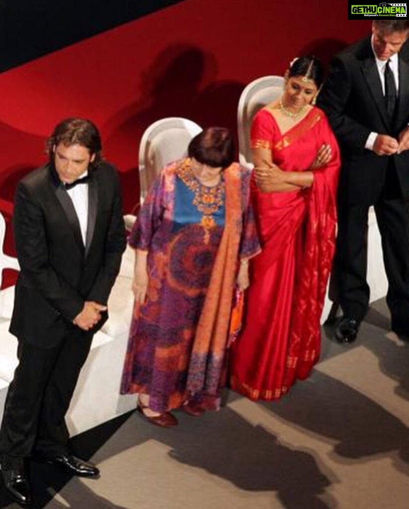 Nandita Das Instagram - Sadly missing Cannes this year. Sometimes people seem to forget that it is a festival of films and not of clothes! Considering I can’t show you the amazing films I watched or the conversations I have had or take you back in time when Manto premiered there. Here are a few images through the years in Cannes. And only the ones in Saris as there is a fair amount of chatter about the ‘celebrities who wore saris in Cannes’. Well it is surely my go-to garment. Simple, elegant and Indian. Least fussy - easy to get in and get out of it! Each of the images have an interesting story behind it but too long to share. So feel free to make up your own story from the photos you see. And guess the year they are from - 2005, 20013, 2016-2018! @festivaldecannes #sarees #manto