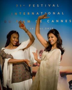 Nandita Das Instagram - Sadly missing Cannes this year. Sometimes people seem to forget that it is a festival of films and not of clothes! Considering I can’t show you the amazing films I watched or the conversations I have had or take you back in time when Manto premiered there. Here are a few images through the years in Cannes. And only the ones in Saris as there is a fair amount of chatter about the ‘celebrities who wore saris in Cannes’. Well it is surely my go-to garment. Simple, elegant and Indian. Least fussy - easy to get in and get out of it! Each of the images have an interesting story behind it but too long to share. So feel free to make up your own story from the photos you see. And guess the year they are from - 2005, 20013, 2016-2018! @festivaldecannes #sarees #manto