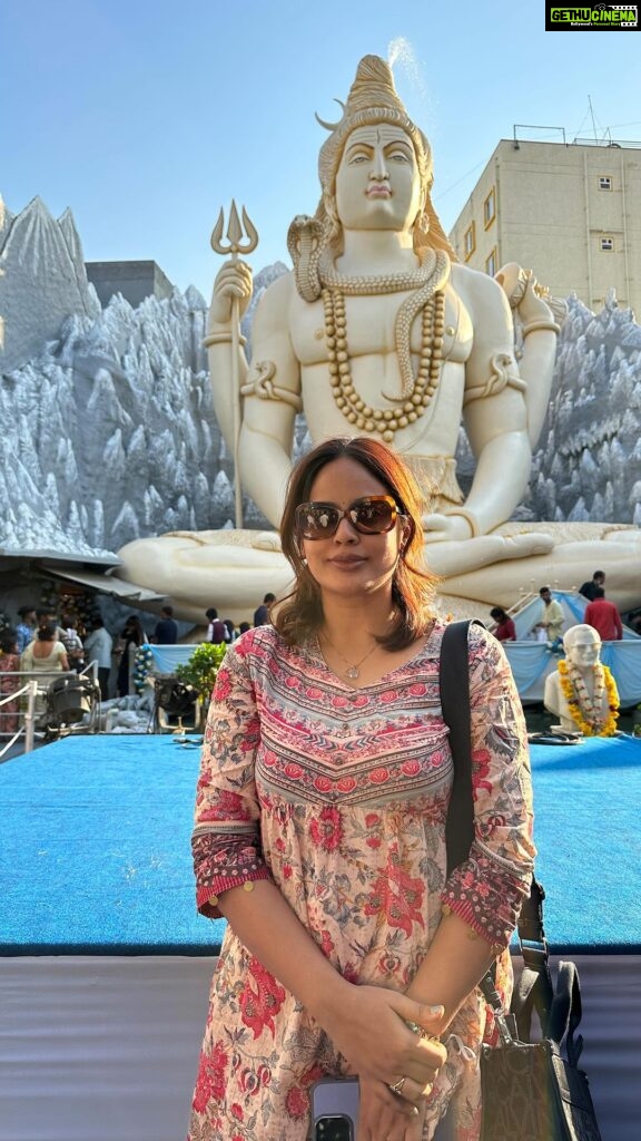 Nandita Swetha Instagram - #mahashivarathri . #PrimeReels #meta 5 #mahadeva