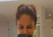 Nandita Swetha Instagram - Jus in mood to dance 🙈🙈🙈