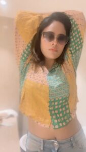 Nandita Swetha Instagram - That’s actually my favourite song 🤪🤪 . #reels