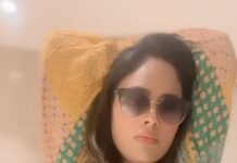 Nandita Swetha Instagram - That’s actually my favourite song 🤪🤪 . #reels