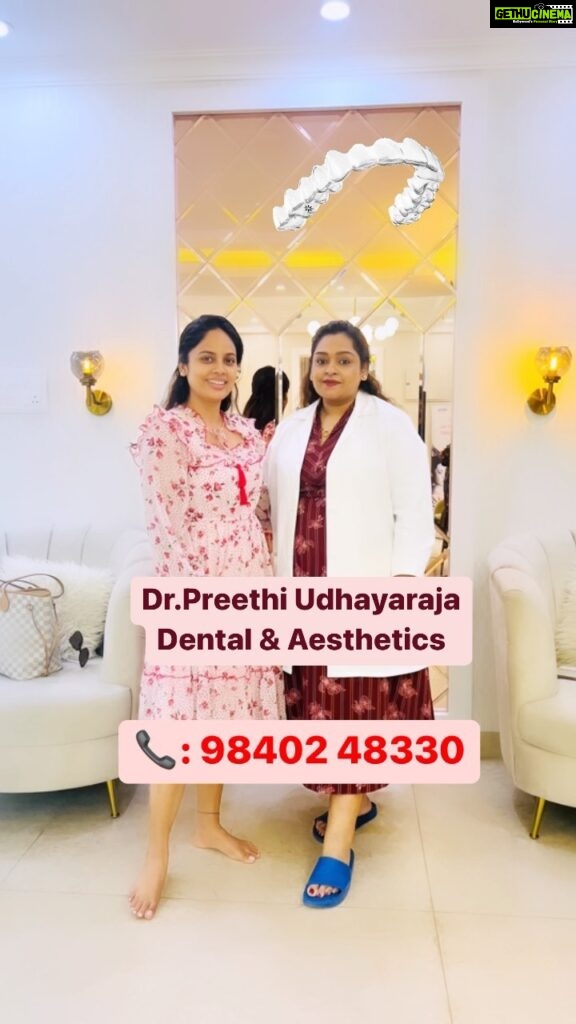 Nandita Swetha Instagram - Actress @nanditaswethaa from Bangalore visited Dr. @preethi_udhayaraja at @drpreethi_dental_aesthetics !! 😃 For her INVISALIGN additional aligners !! 😁 . To book your appointments with @preethi_udhayaraja Dr.Preethi Udhayaraja M.D.S Dr. Preethi Udhayaraja Dental and Aesthetics 📞 : 98400 38330/ 98402 48330 Address 📍 No. 14/20, 3A, 3rd Floor, Dr. Nair Road, T. Nagar Chennai - 600 017 (Side entrance Above Vurve salon) . . . . . . . . . . . . . . . . . . . . . . #drpreethiudhayarajadentalandaesthetics #drpreethiudhayaraja #invisalignsmile #invisalign #invisaligndoctor #invisalignjourney #invisalignprovider #diamondinvisalignprovider Chennai, India