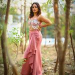 Nandita Swetha Instagram – Don’t ask me about the location 🤪🤪
.
Outfit @labellikithabommu 
📸📸 @naveen_photography_official 
Makeup @makeup_artist_arun.15 
Asst @thiru_kshtriyas 
.

#moviepromotion #telugu Hyderabad