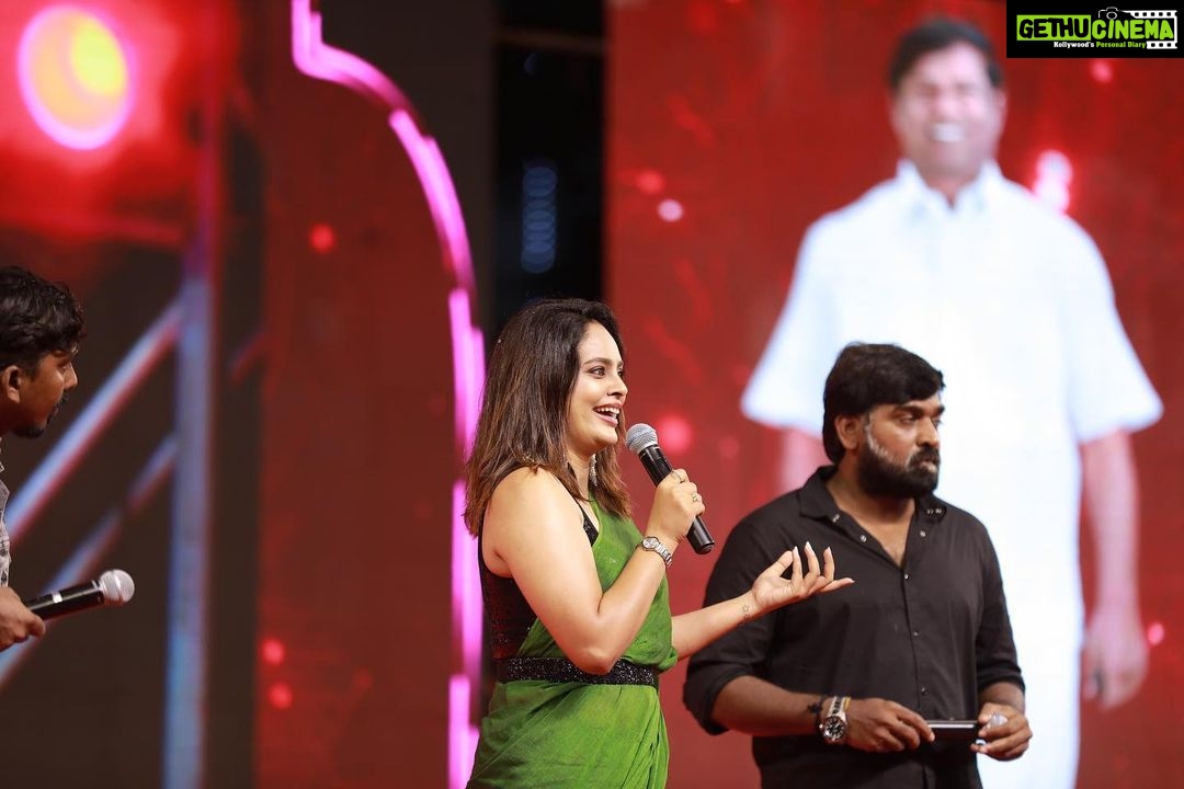 Nandita Swetha Instagram - That was one memorable day which I spent on my birthday❤️ Clicked by @zeropixelphotographystudio @dhanalakshmi_srinivasan_group @actorvijaysethupathi . #event #college #birthday