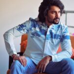 Nani Instagram - Chamkeela angeelesi :) #Dasara #DasaraOnMarch30 In @varunchakkilam Stylist @neeraja.kona Pics @sridharchadalawada