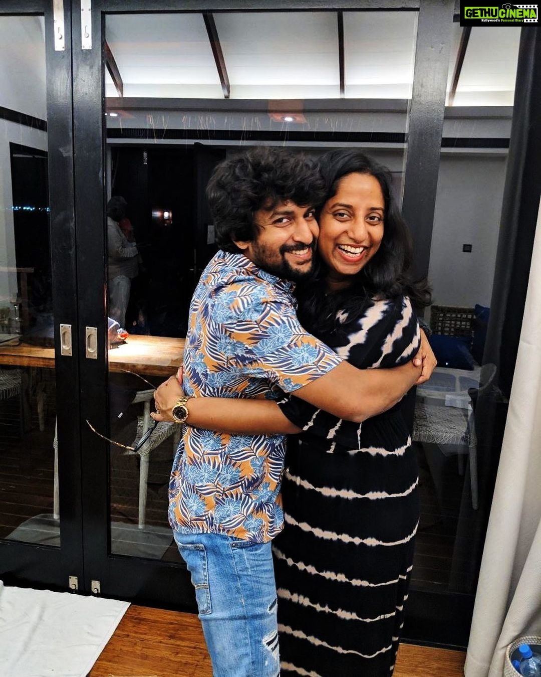 Nani Instagram - Happy birthday Akki @deepthiiiganta I love you ♥️