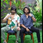 Nani Instagram - #Dharani and #Raavana jamming ♥️ #DhoomDhaam #Dasara #Ravanasura