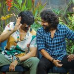 Nani Instagram - Did something fun with my dearest @raviteja_2628 ♥️ :) #Dasara #Ravanasura