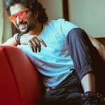 Nani Instagram - BANGALORE lo #Dasara 😎 In custom @valkyreclothing Stylist @neeraja.kona Pics @sridharchadalawada #Dasara