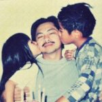 Narelle Kheng Instagram - forever your kids ♾️❤️ happy papa day 💛